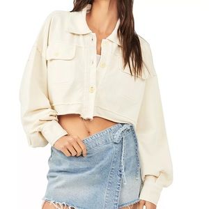 Free People Saturday Shirt Jacket
